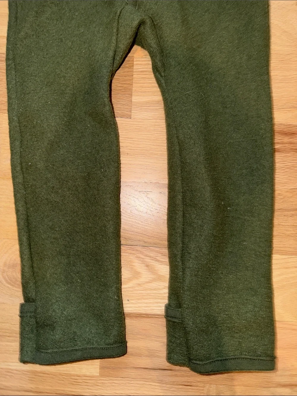 Disana Olive Green Boiled Wool Overall kids size EUR 98/104 US 2-3 years